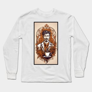 Coffee Nouveau Long Sleeve T-Shirt